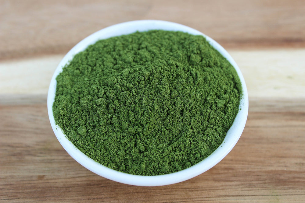 Organic wheatgrass powder gluten-free non-GMO ingredients