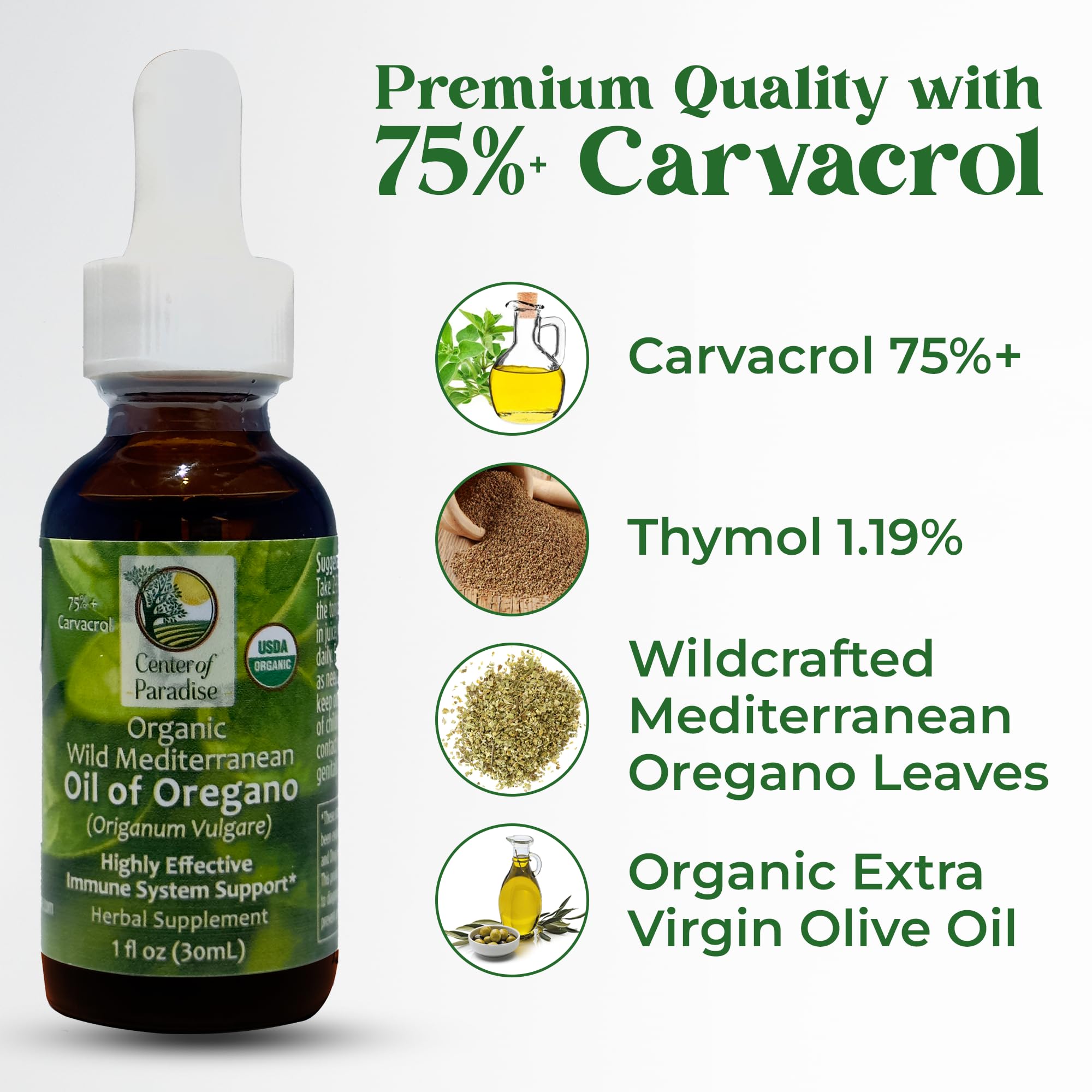 Wildcrafted organic oregano from the Mediterranean