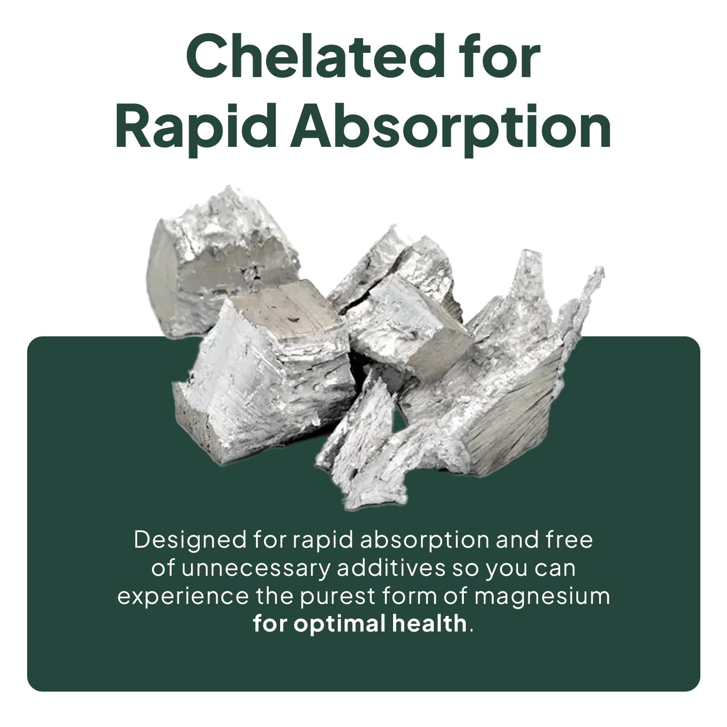 Chelamax magnesium chelated formula label