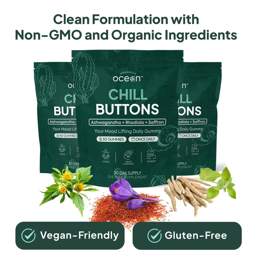 Vegan, non-GMO, gluten-free certification labels on packaging