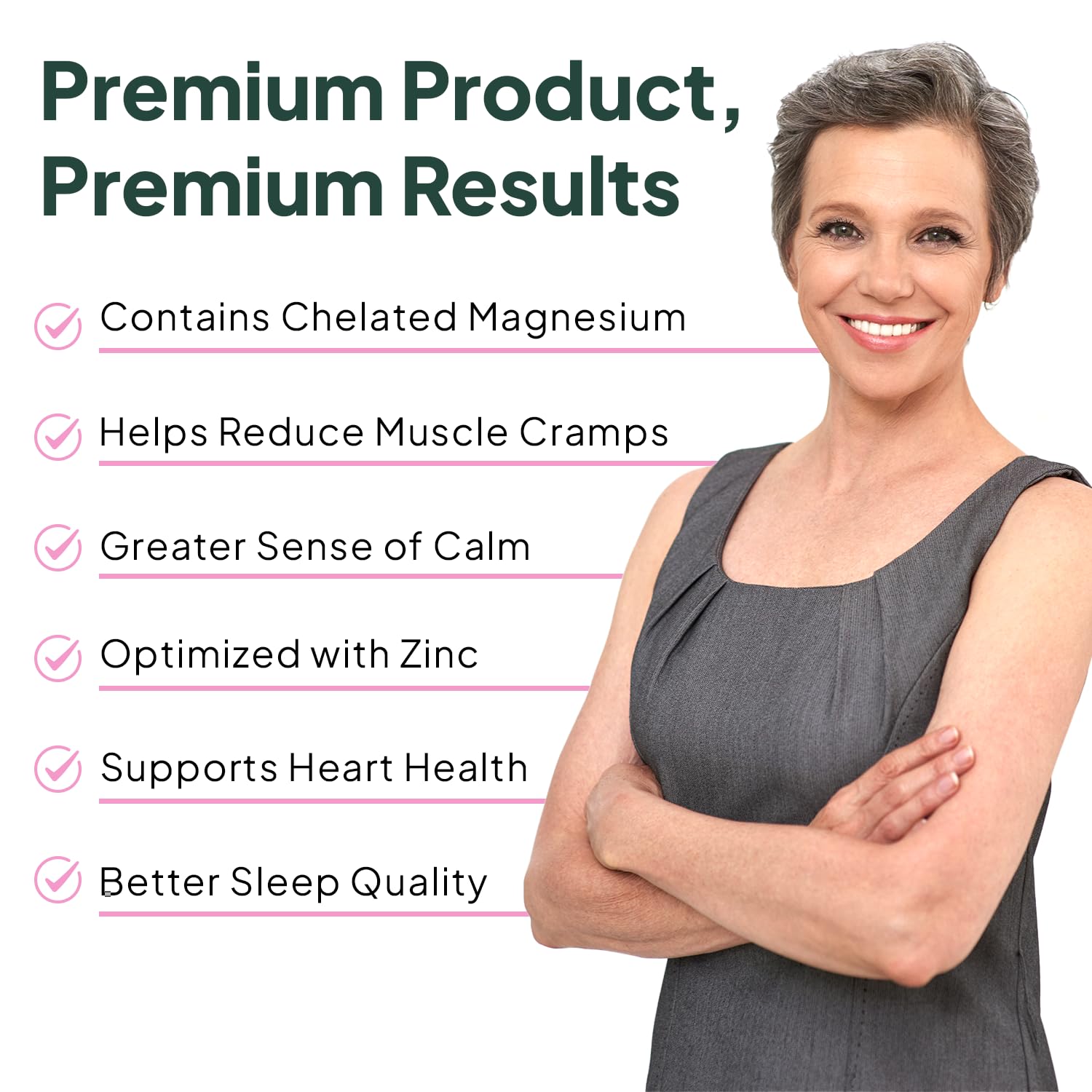 Two bottles of Organics Ocean magnesium supplement