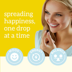 Illustration of ingredients saffron, passionflower, gotu kola, and ginger