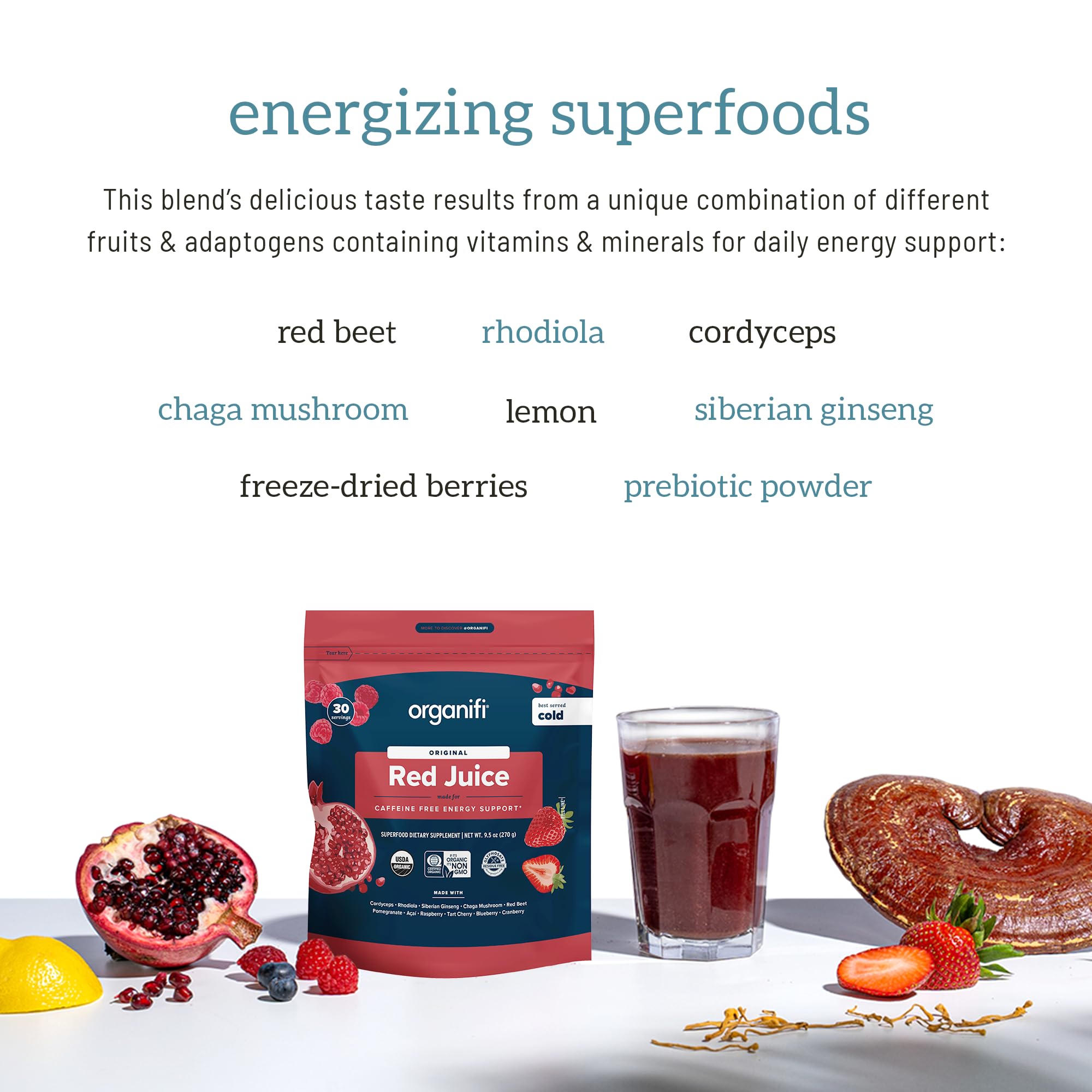 Energy and focus benefits of Organifi Red Juice