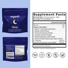 Organifi Sleep container with label