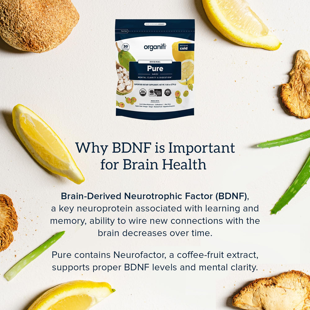 Highlight of NeuroFactor in Organifi Pure