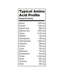 Unflavored collagen powder blended into a smoothie