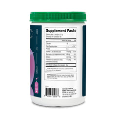 Prepared Wild Berry electrolyte-collagen drink in glass