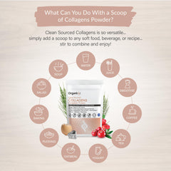 Clean-sourced collagen from grass-fed bovine and wild-caught sources