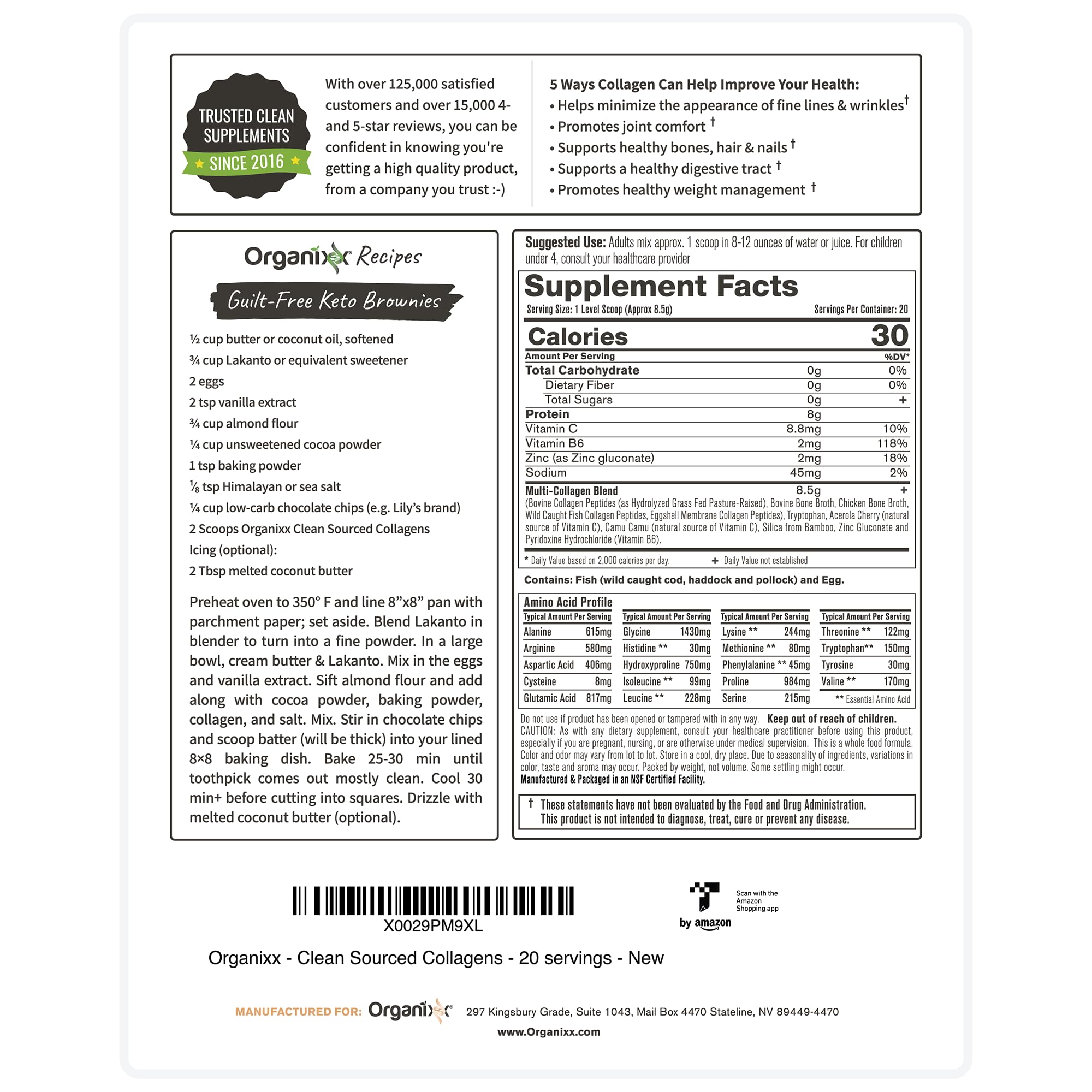 Collagen powder mixing into coffee without clumping