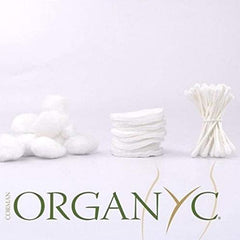 Organyc cotton rounds for daily cosmetics and personal care