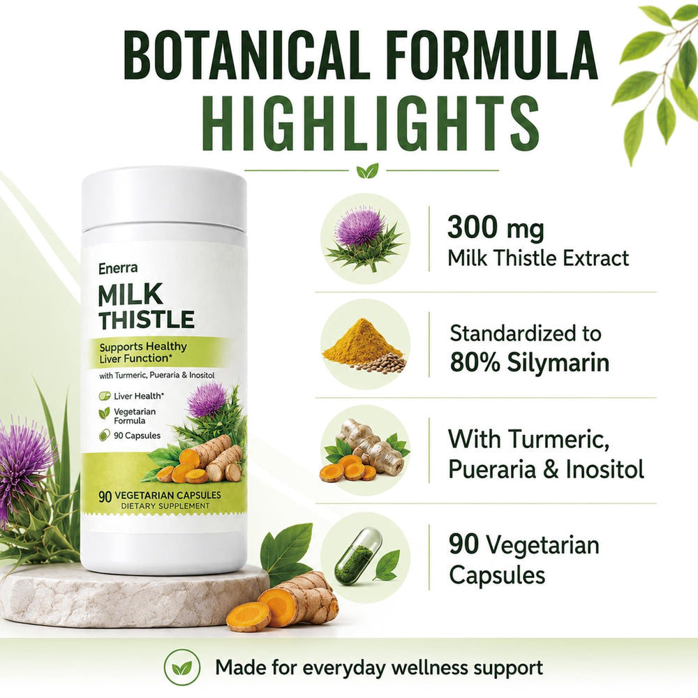 orgatics Enerra lifestyle shot on kitchen table suggesting daily routine benefit