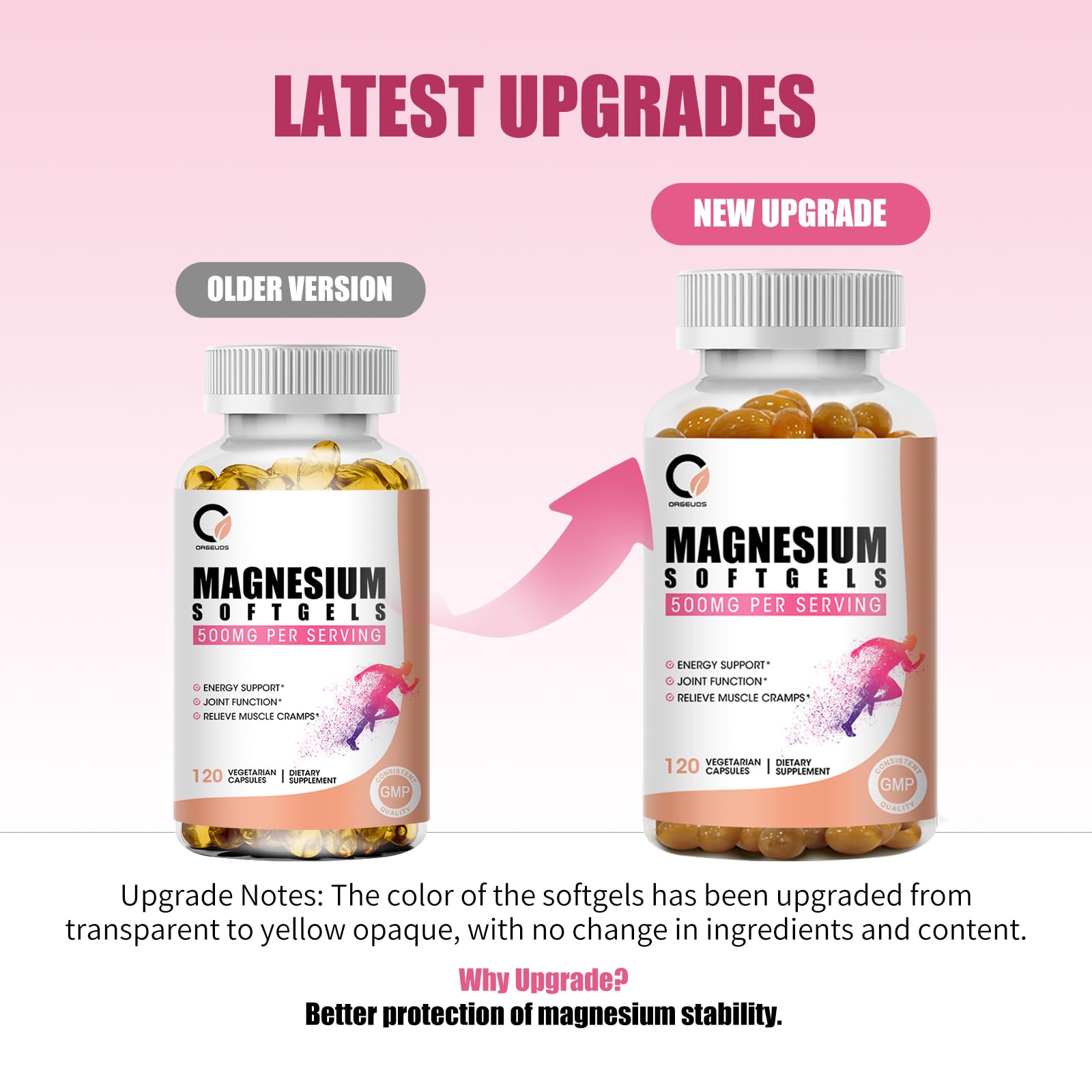 Vegan and Non-GMO magnesium glycinate capsules