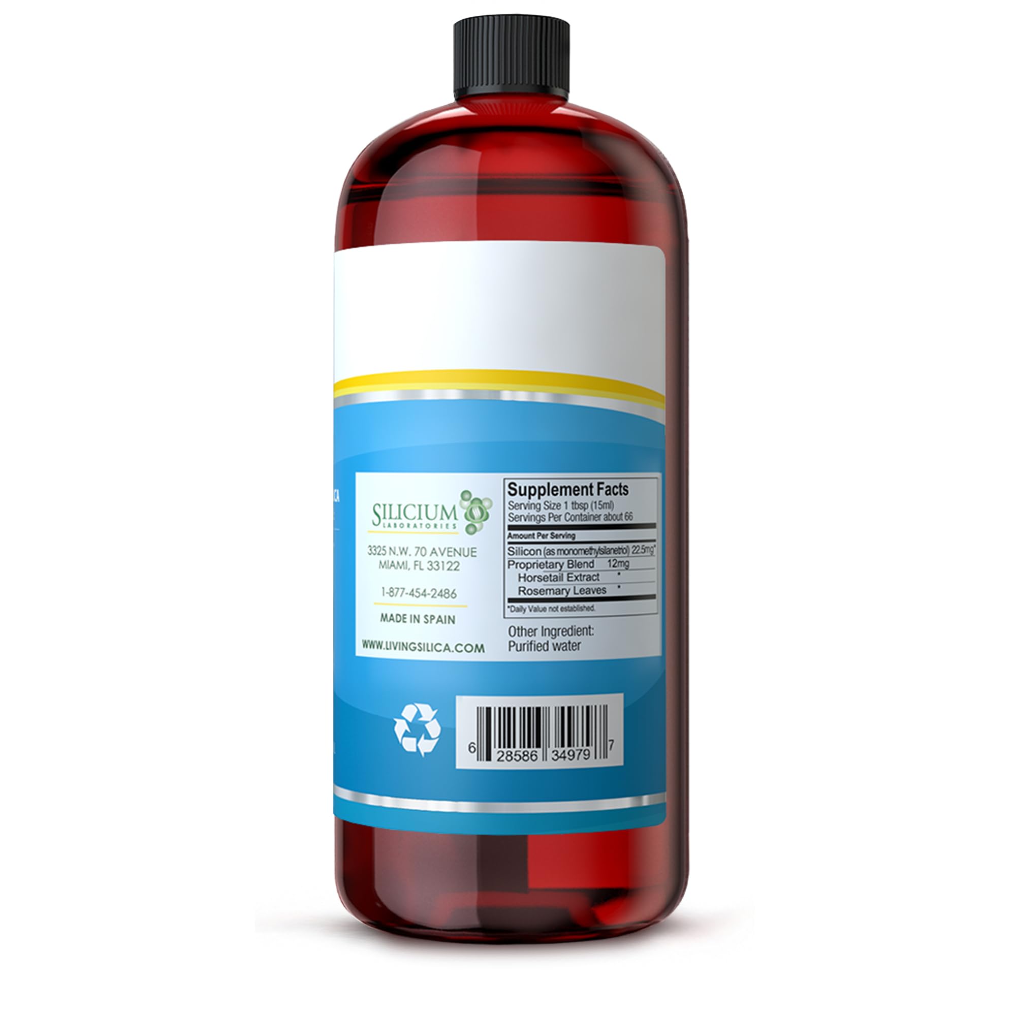 Silica ingredient close-up