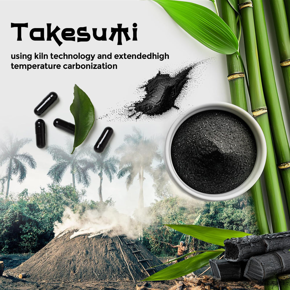 Packaging and bottle design for Orinthalixium Takesumi Bamboo Charcoal