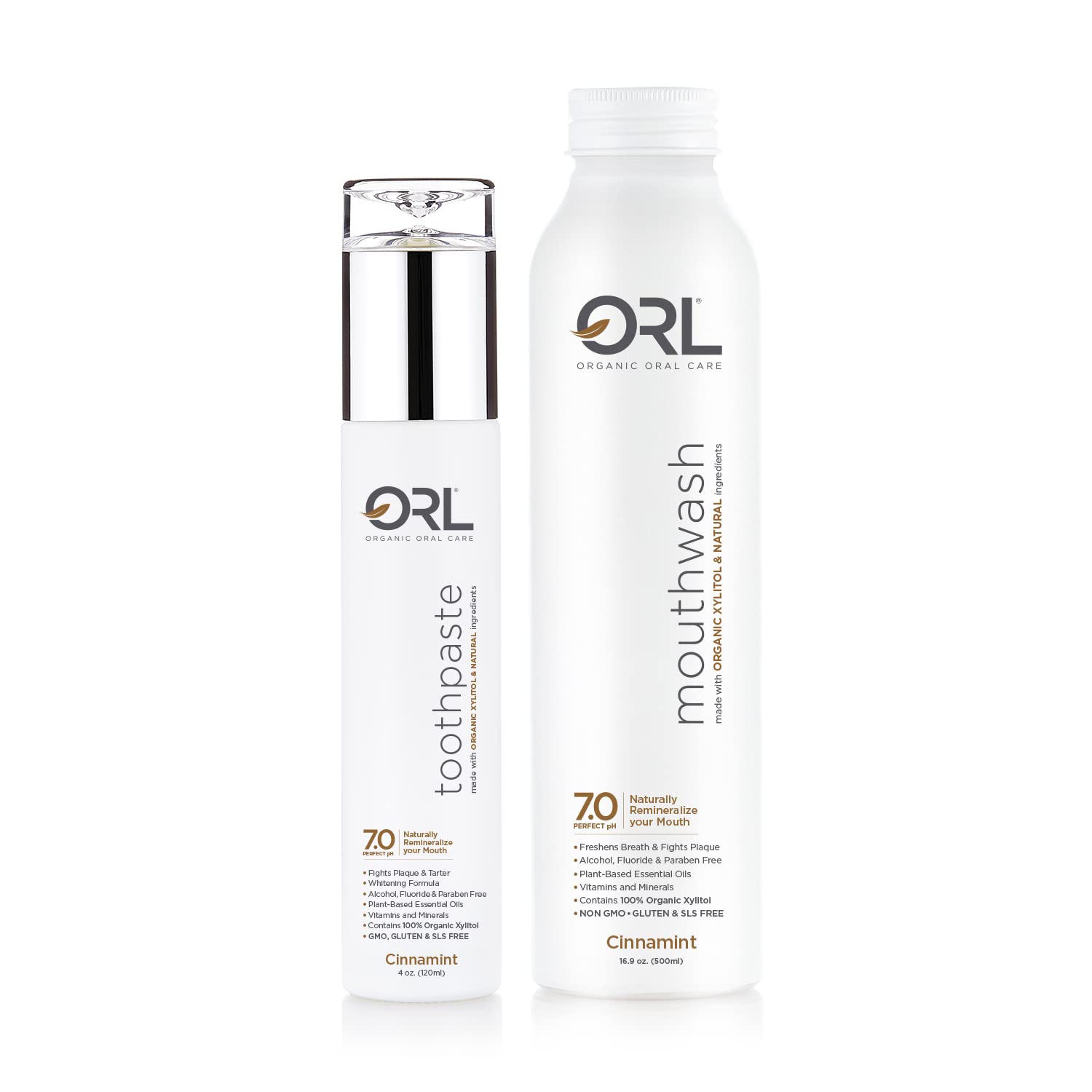 Vegan and cruelty-free ORL mouthwash with natural flavors