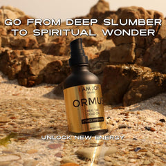 Label detail showing minerals and 24k gold