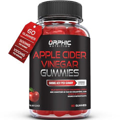 Orphic Nutrition Apple Cider Vinegar Gummies 60-count – front view