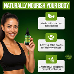 Ingredients: spinach, algae and leafy greens chlorophyll