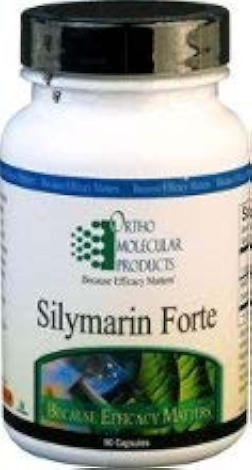 Bottle of Ortho Molecular Silymarin Forte 120
