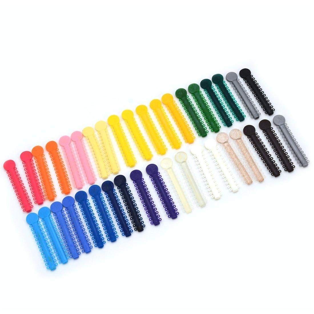 Pack of 1,040 hypoallergenic ligature ties