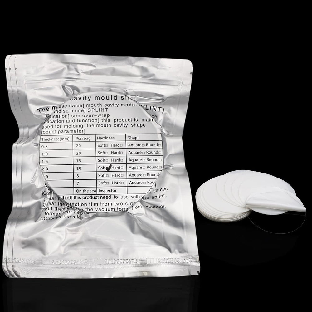 Round vacuum forming splint sheet in 2.5 mm thickness for dental lab