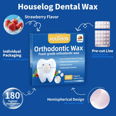 Hemispherical design of orthodontic wax dot