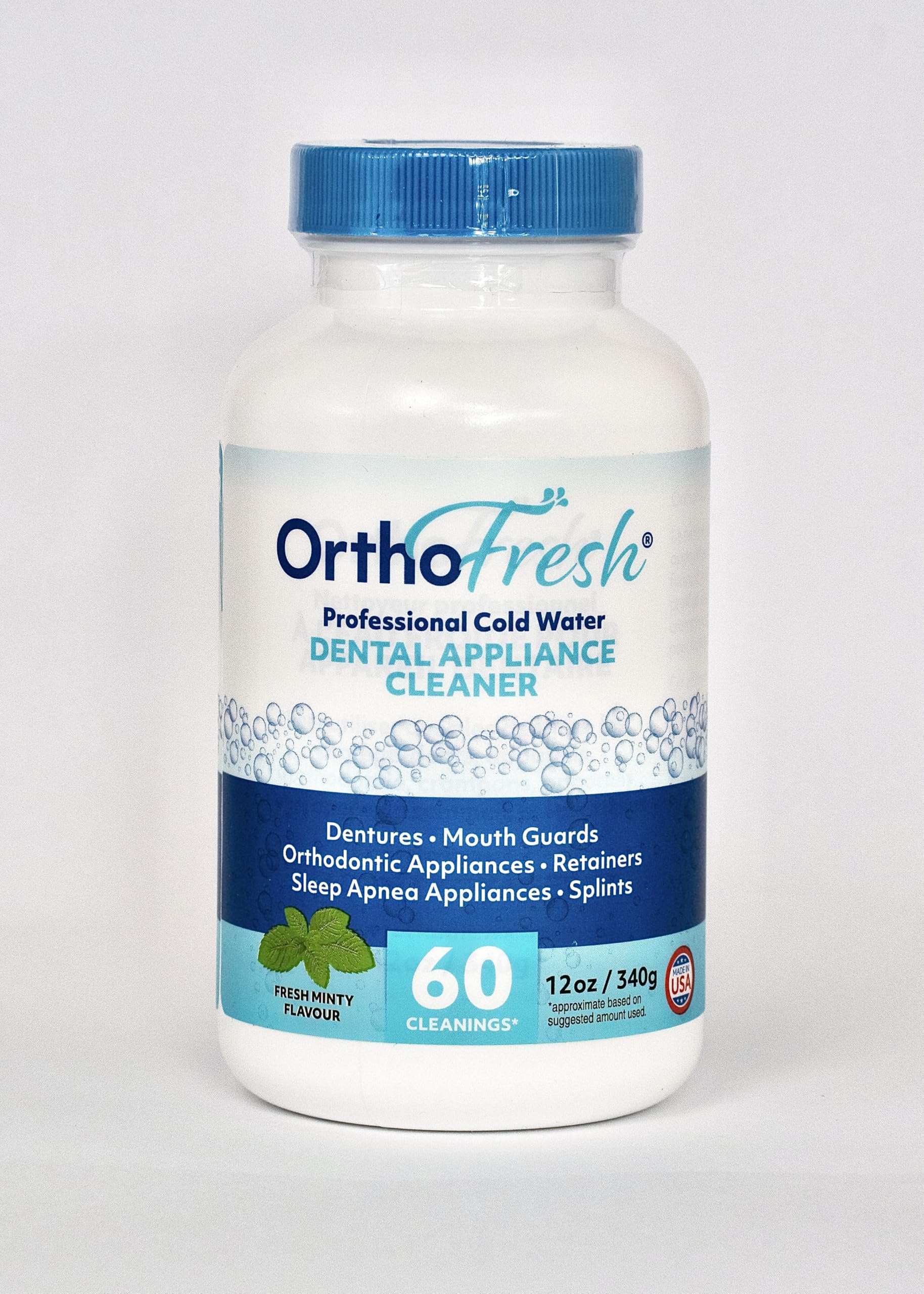 OrthoFresh cleaner box with tablets