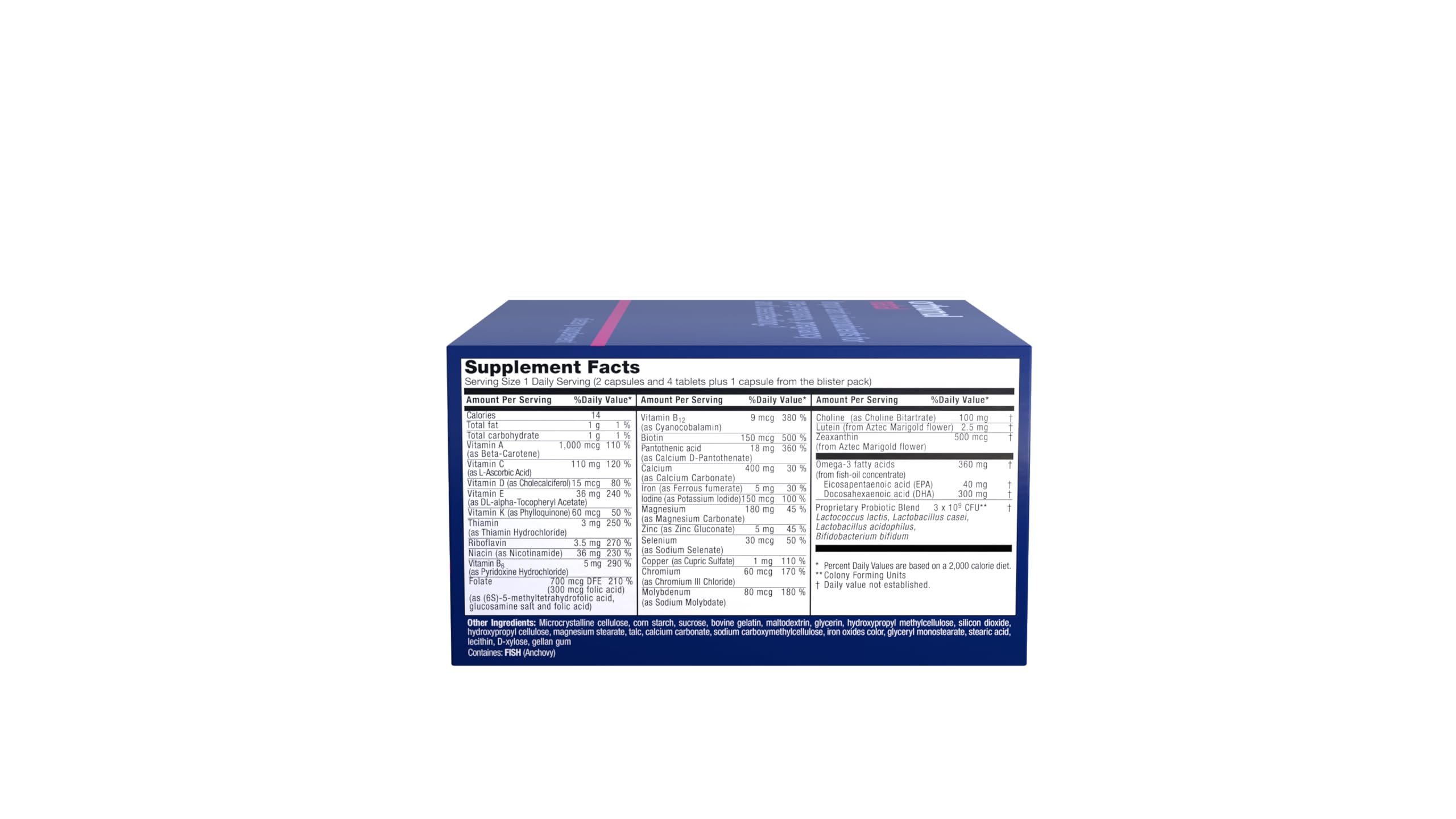 Lactic acid bacterial cultures in Orthomol Natal