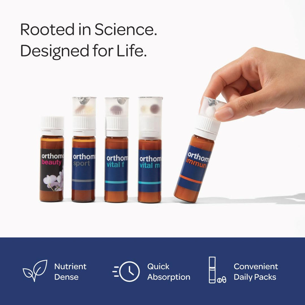 Active athlete training with Orthomol Sport