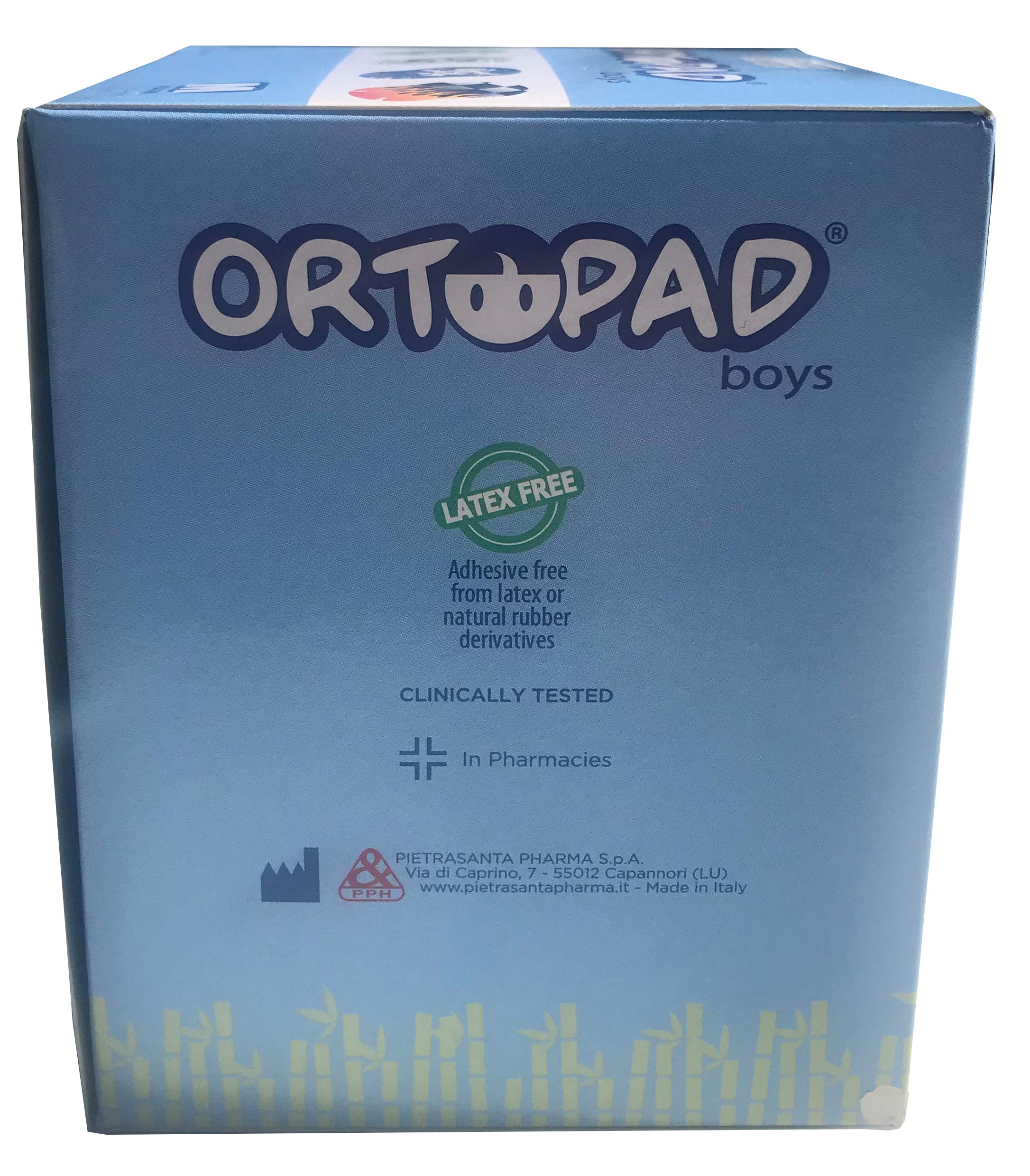 Ortopad Bamboo Boys Eye Patches Astronaut design – medium size, 2-4 years