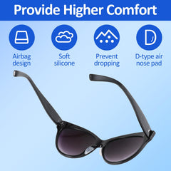 Easy to apply adhesive replacement nose pads - peel and stick