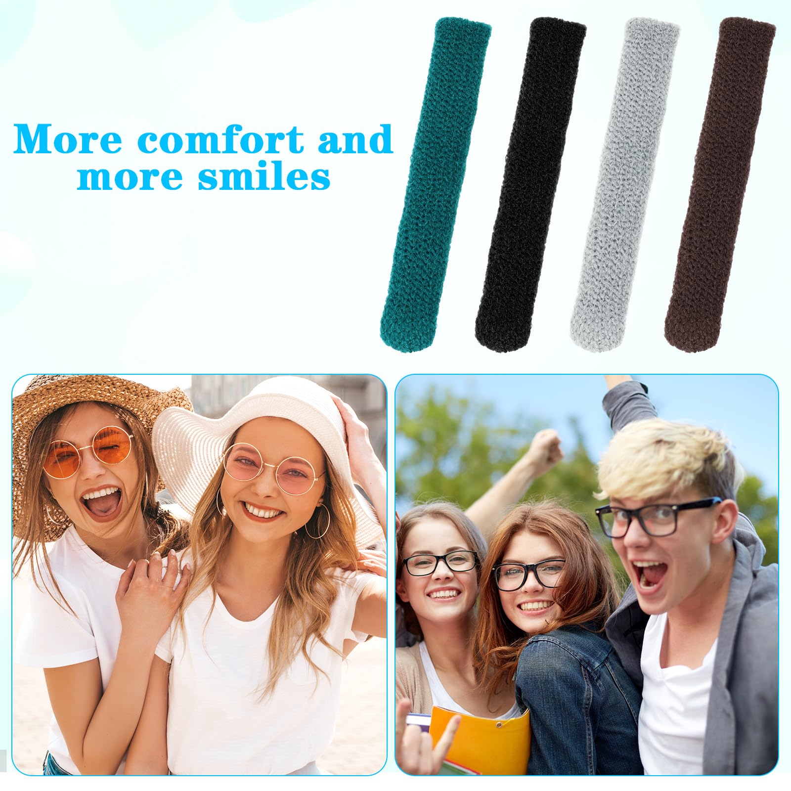 Eyewear accessories kit with ear cushions and nose pads