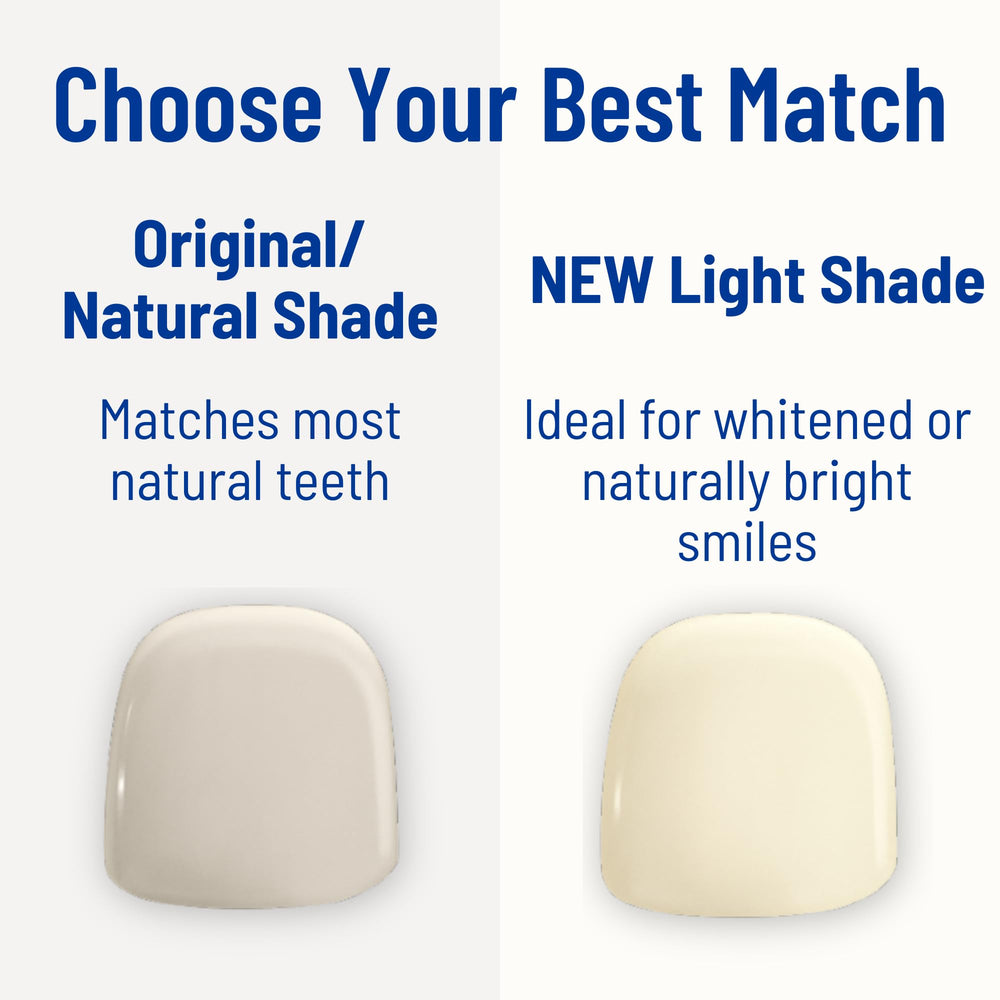 Whitening-friendly light shade Pontics matching Vita A1-C1 and M1-M3
