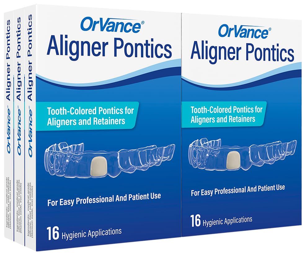 Packaging image for OrVance Aligner Pontics original medium shade 96 count