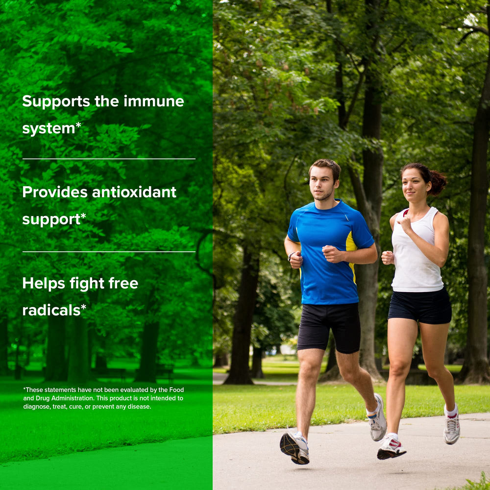 Packaging display of ORZAX Elderberry Capsules