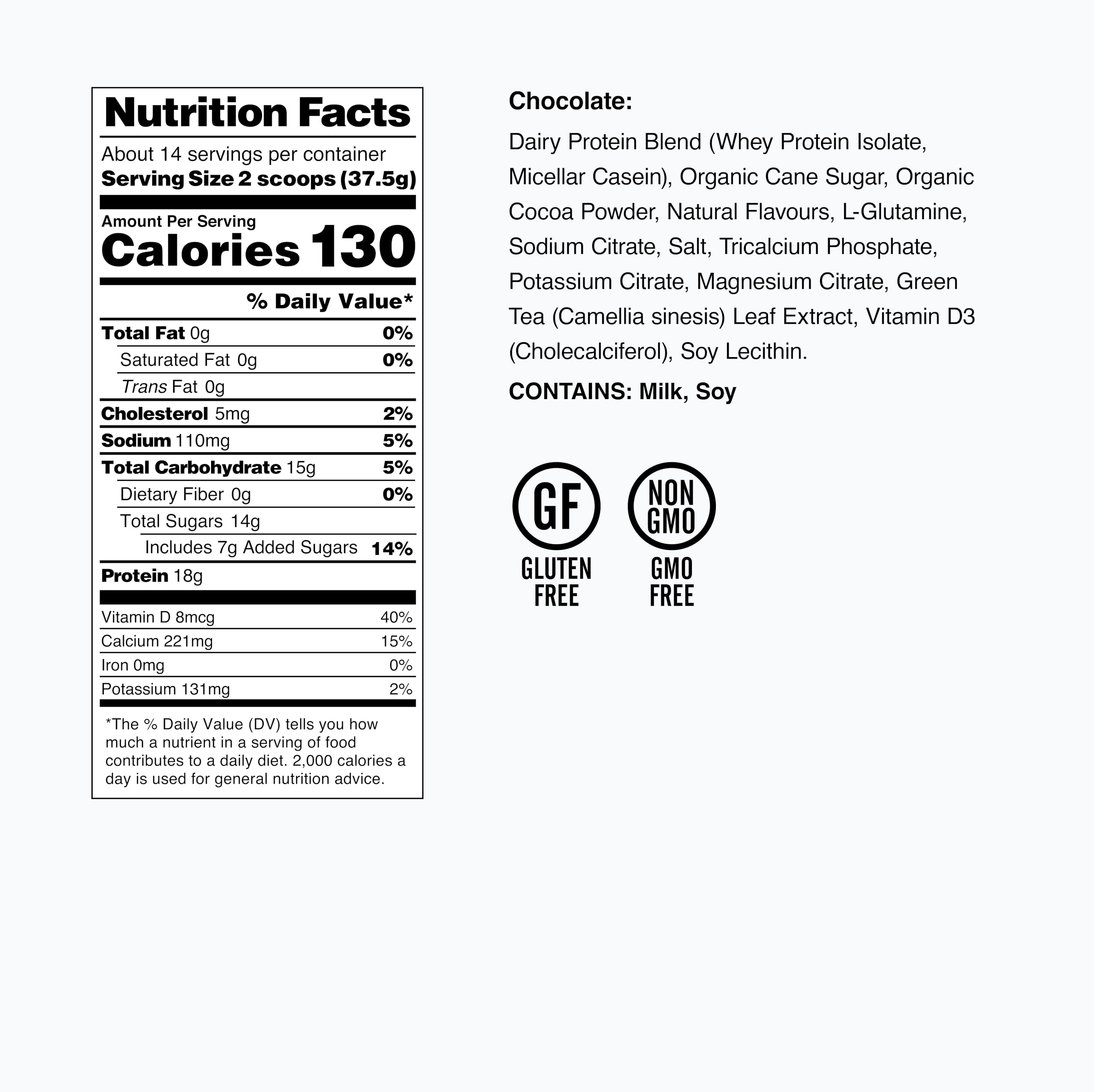 Osmo Rapid Recovery packaging close-up showing flavor and ingredients.