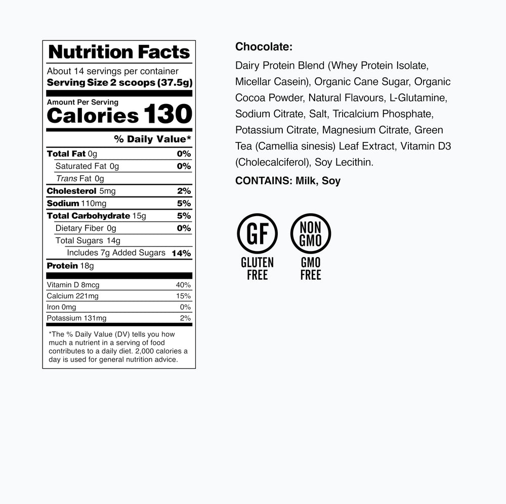 Osmo Rapid Recovery packaging close-up showing flavor and ingredients.