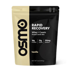 Front label of Osmo Rapid Recovery vanilla tub