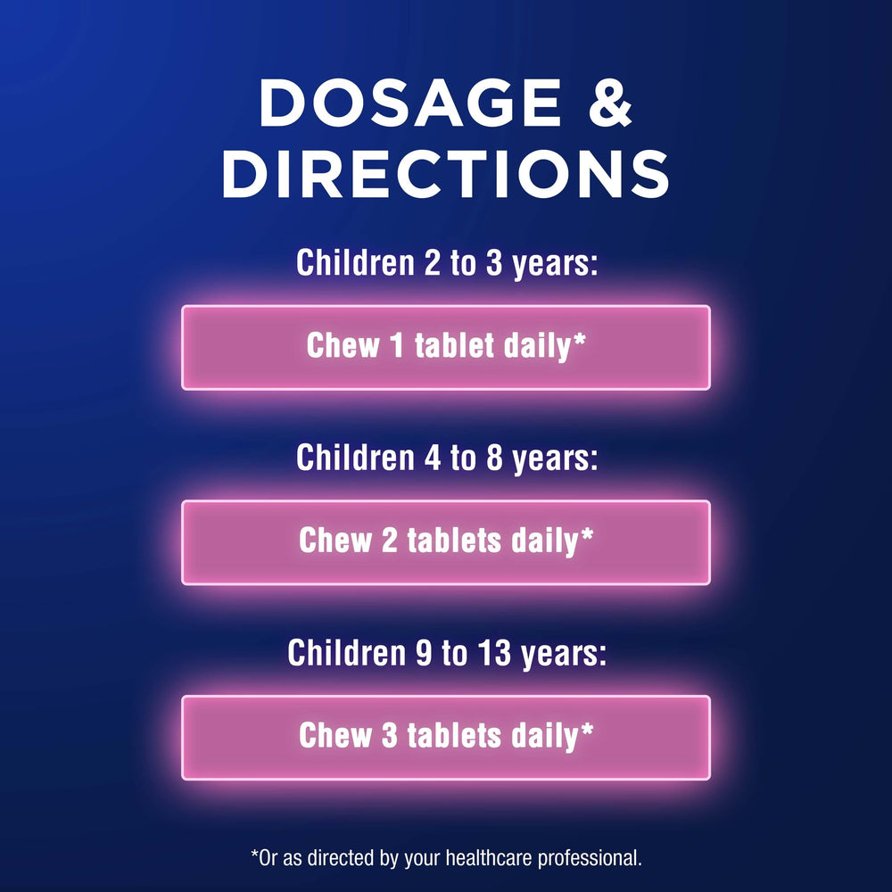 Kid-friendly Ostelin packaging with Berry flavor