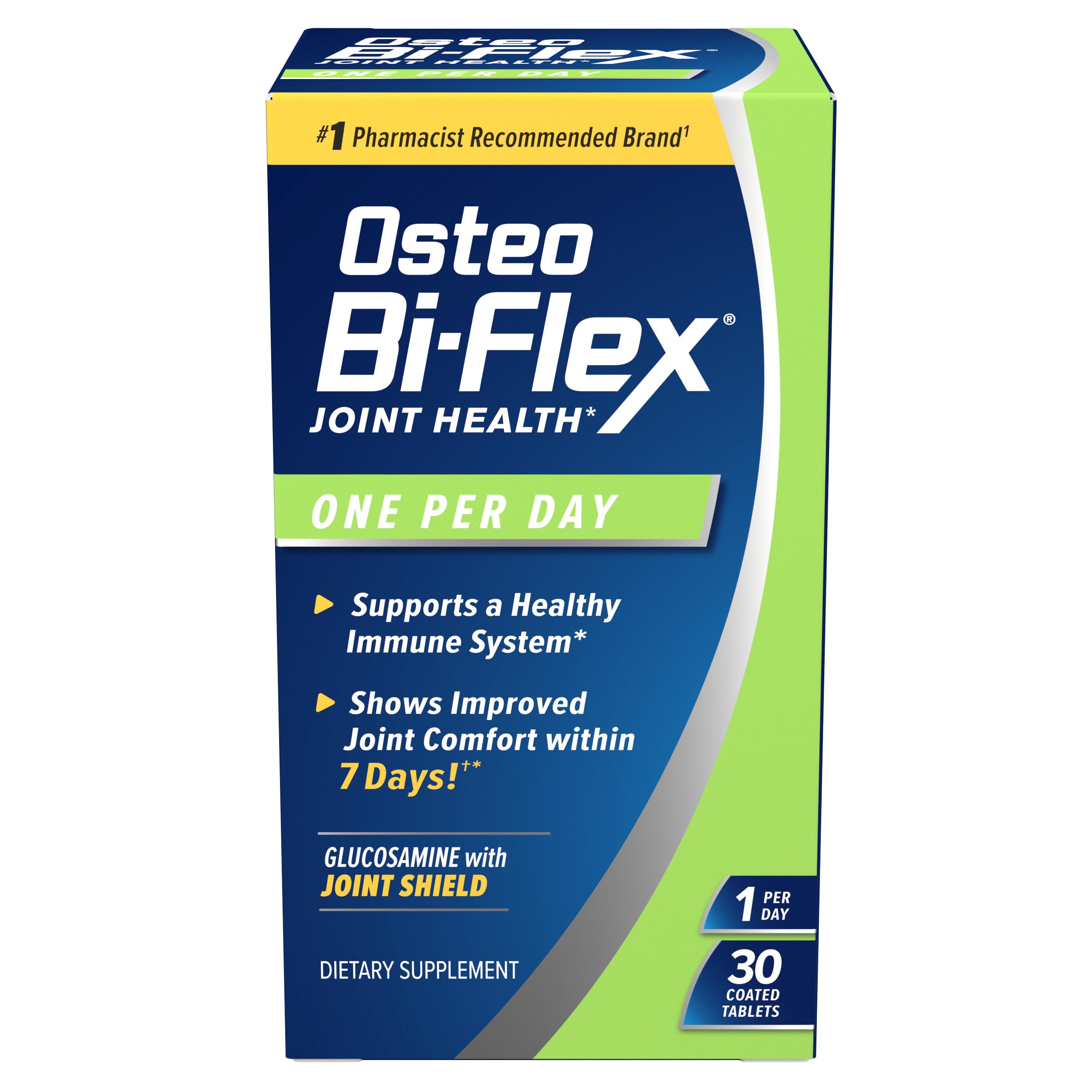 Osteo Bi-Flex One Per Day bottle front view showing daily joint support