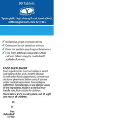 Osteocare vitamin D3 for immune support