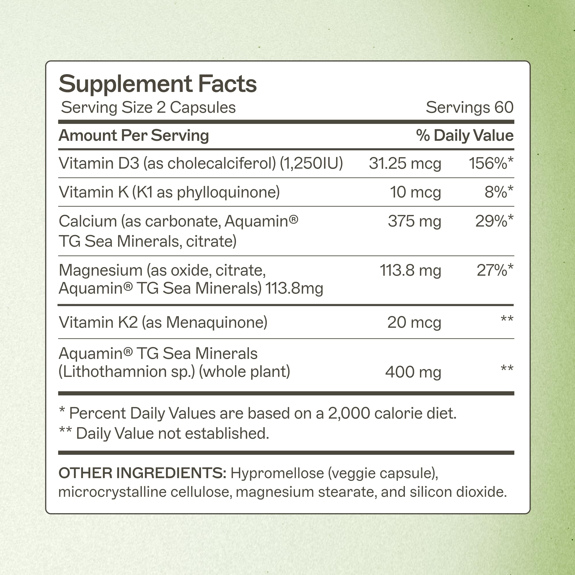 Calcium with sea minerals for bone health - Osteodura bottle