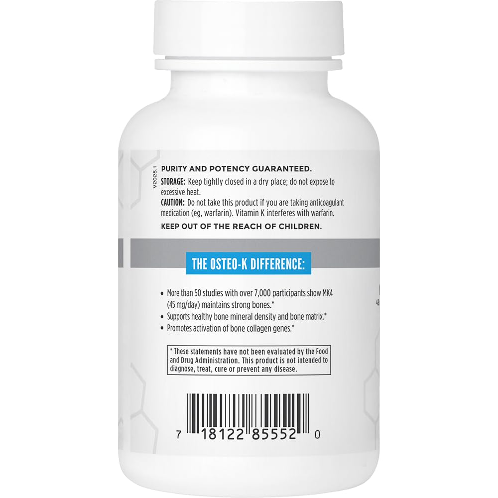 Osteo-K 180 vegetarian capsules