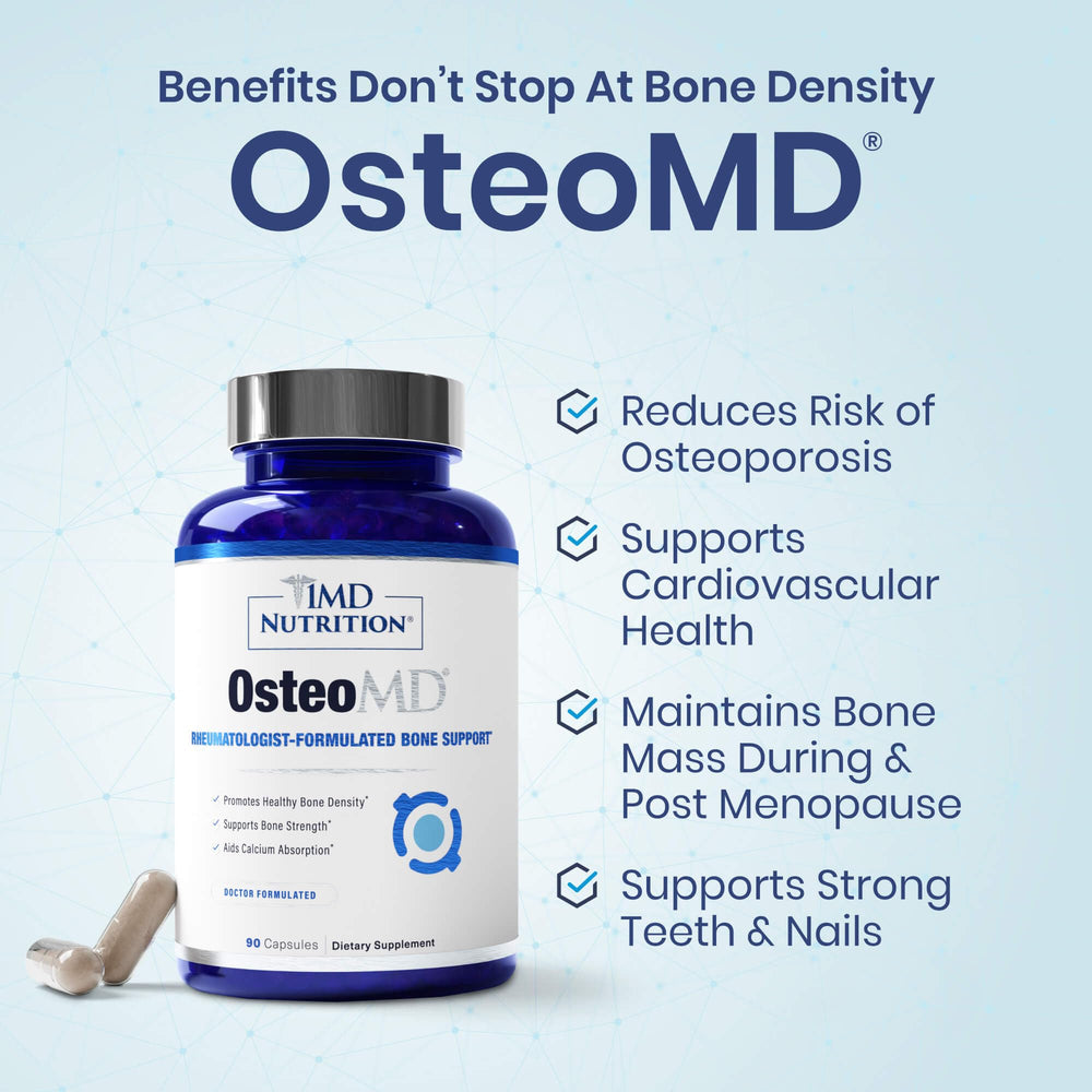 Women and men benefiting from OsteoMD bone health support