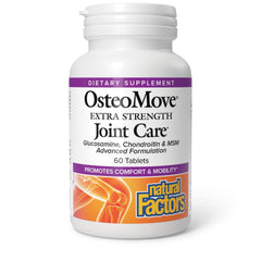 Natural Factors OsteoMove Joint Care bottle label on white background