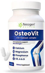 OsteoVit 5-in-1 Calcium 120 tabs bottle front label