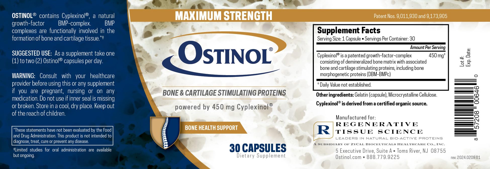 Cyplexinol patented ingredient with independent lab testing