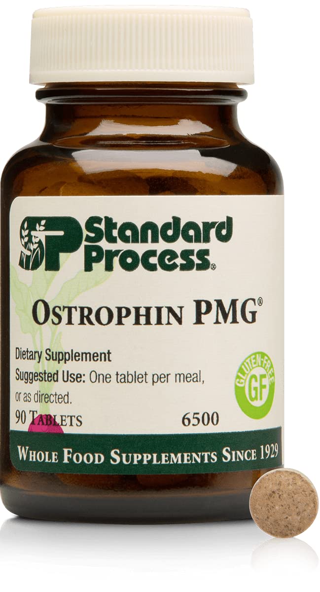 Ostrophin PMG 90 Tabs bottle label close-up