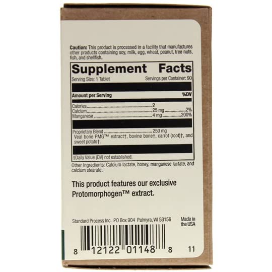 Ostrophin PMG 90 Tabs bottle with label and cap on surface