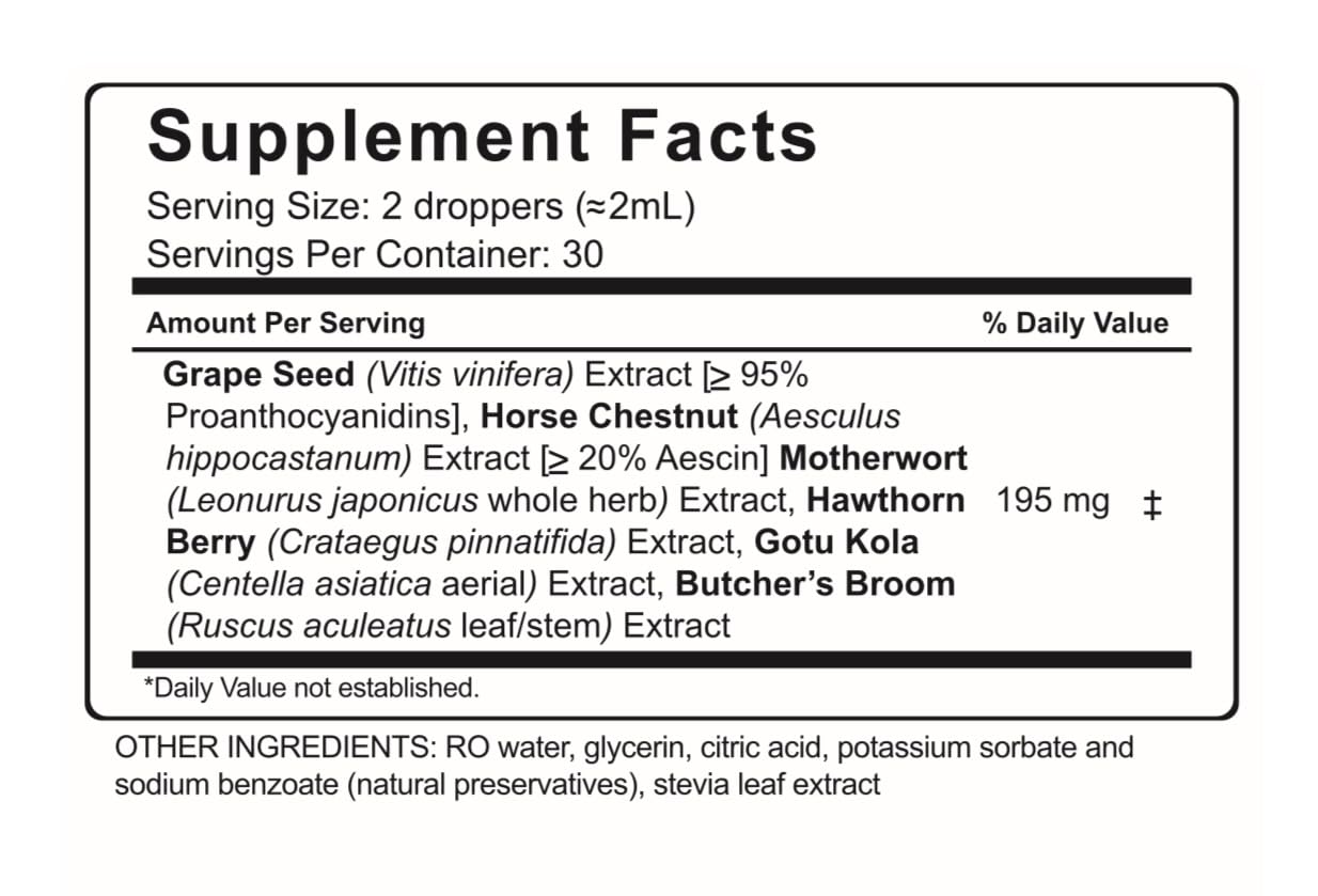 OTR LABS Liporise Drops label close-up highlighting branding and dosage cues for daily use.